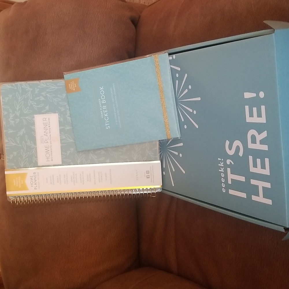2023 Home Planner & sticker book -  Passionate Penny Pincher